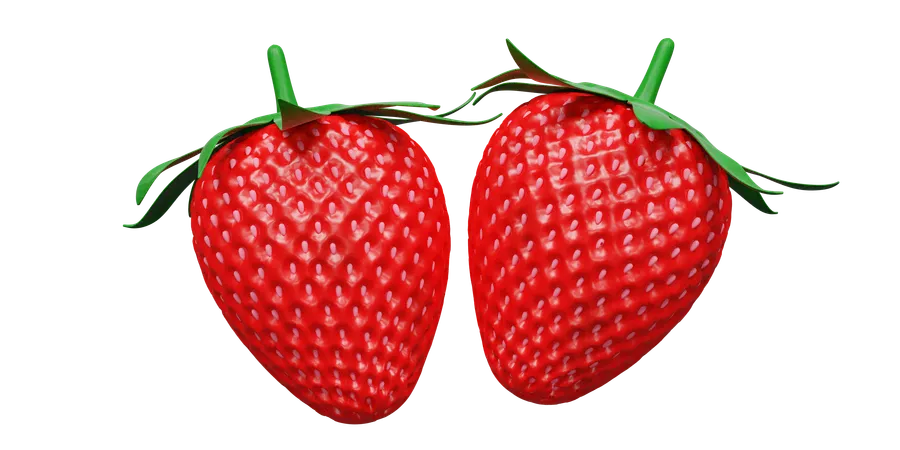 Morango  3D Icon