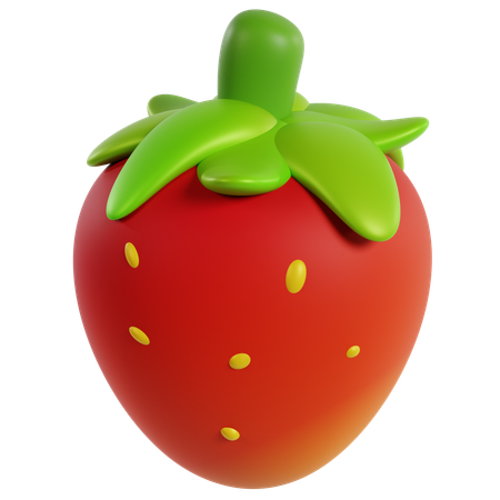 Morango  3D Icon