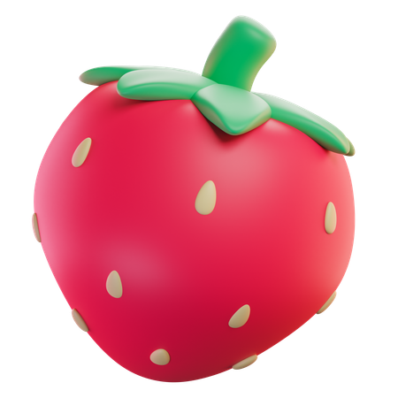 Morango  3D Icon