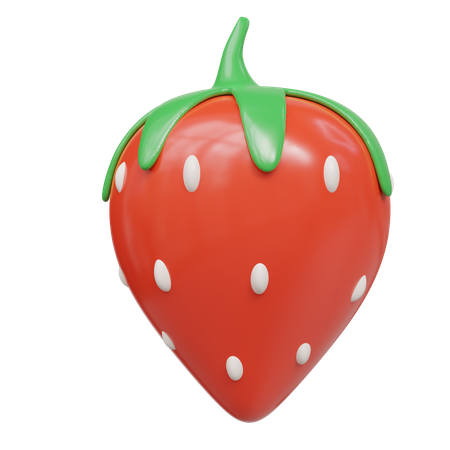 Morango  3D Icon