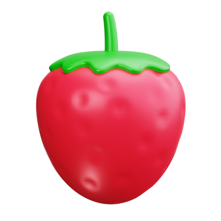 Morango  3D Icon