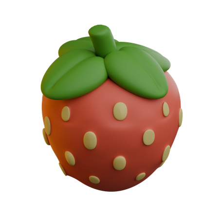 Morango  3D Icon