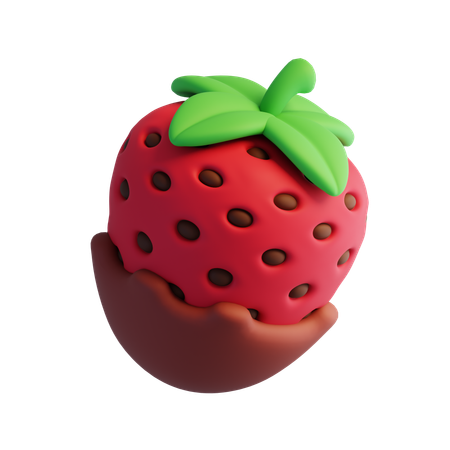 Morango  3D Icon