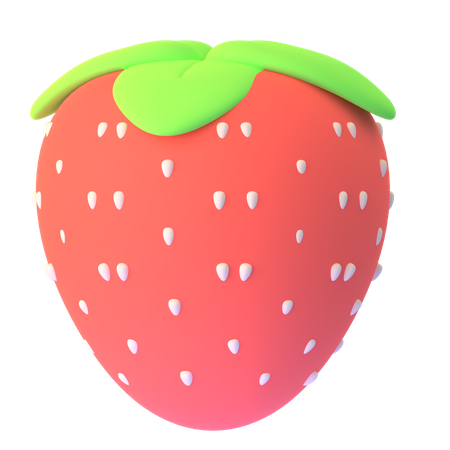 Morango  3D Icon