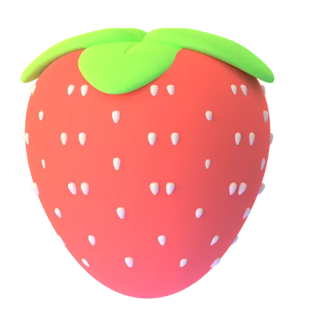 Morango  3D Icon