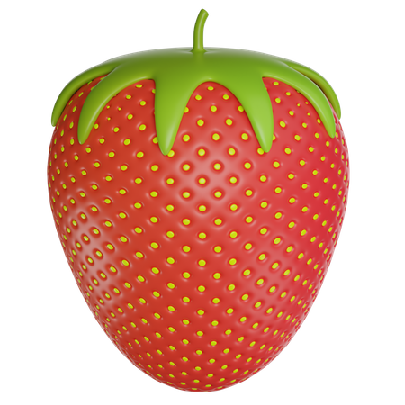 Morango  3D Icon