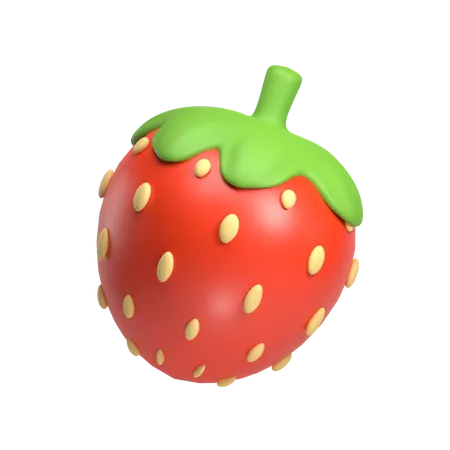 Morango  3D Icon