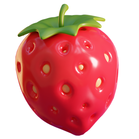 Morango  3D Icon