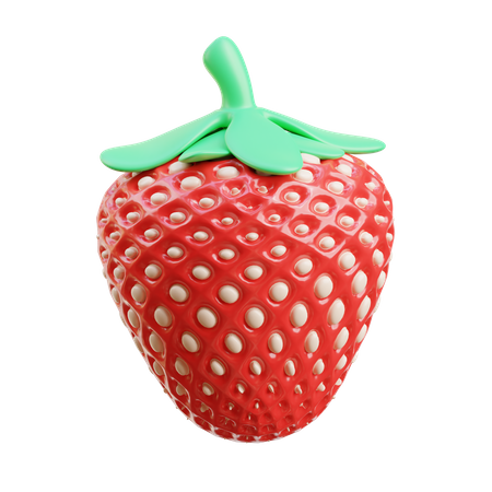 Morango  3D Icon