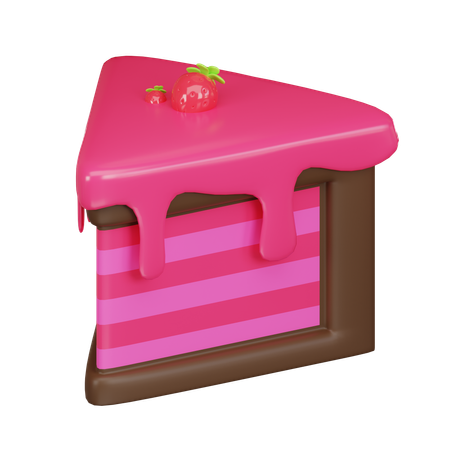 Morceau de gâteau  3D Icon