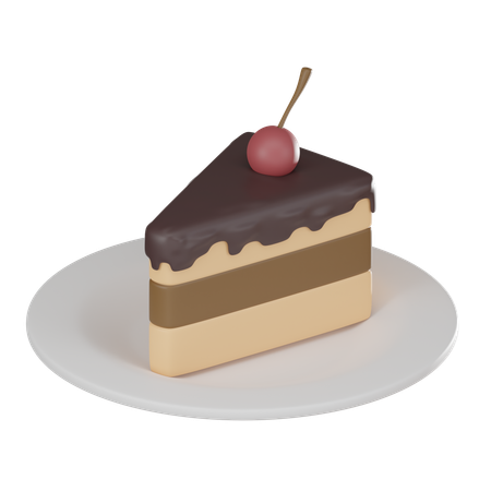 Morceau de gâteau  3D Icon