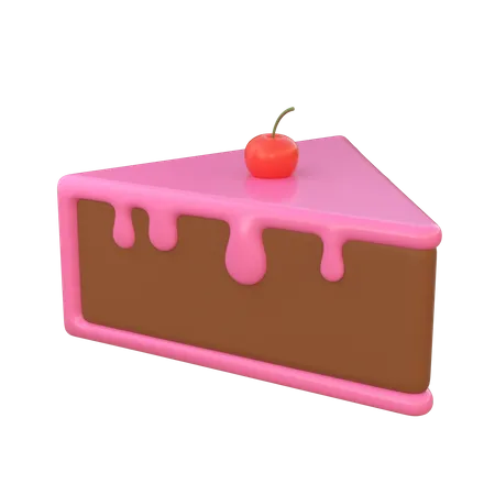 Morceau de gâteau  3D Icon