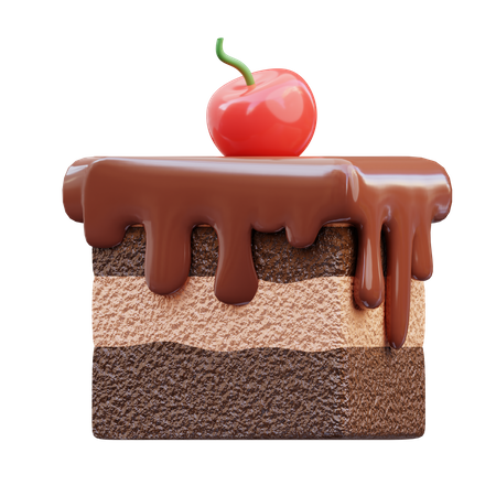 Morceau de gâteau  3D Icon