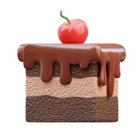 Morceau de gâteau  3D Icon