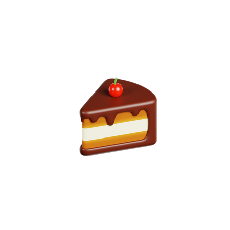 Morceau de gâteau  3D Icon