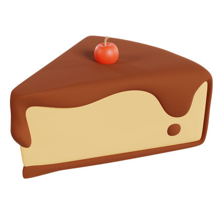 Morceau de gâteau  3D Icon