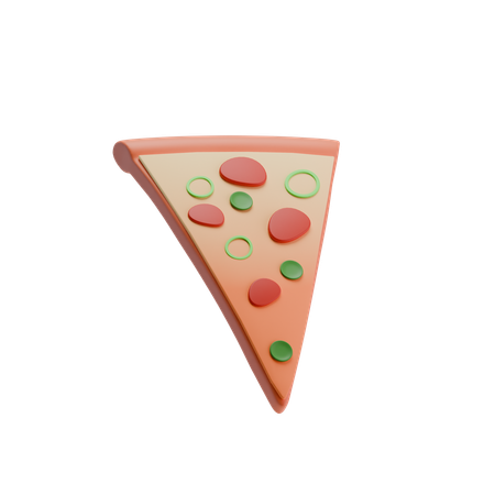 Morceau de pizza  3D Icon