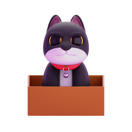 Gato morcego  3D Icon