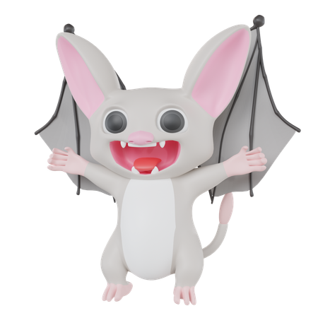 Morcego vampiro  3D Icon