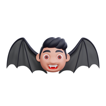 Morcego vampiro  3D Illustration