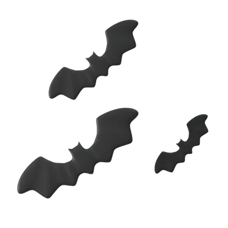 Morcego voador  3D Icon