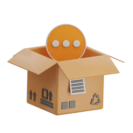 More Box  3D Icon