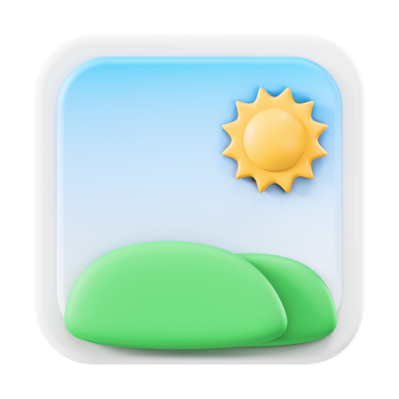 Morning  3D Icon