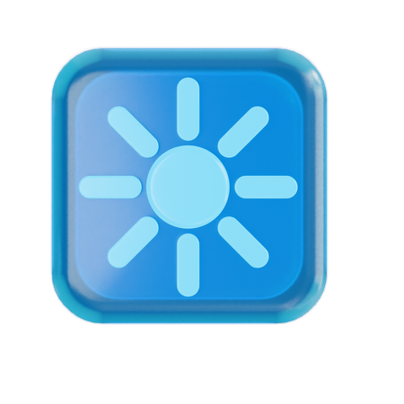 Morning  3D Icon