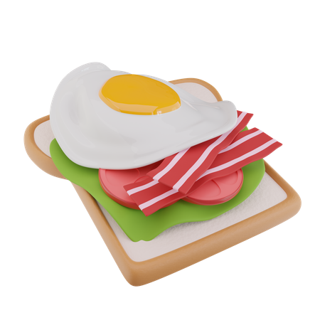 Morning Breakfast  3D Icon