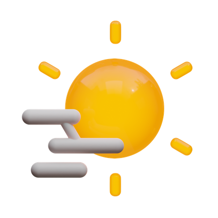 Morning fog  3D Icon