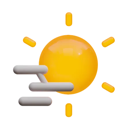 Morning fog  3D Icon