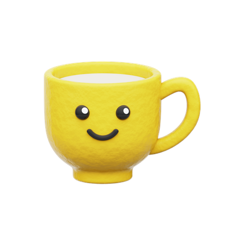 Morning Milk  3D Icon