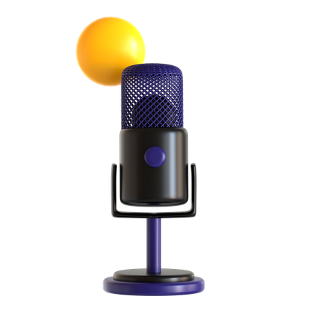Morning Podcast  3D Icon