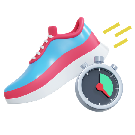 Morning Run  3D Icon