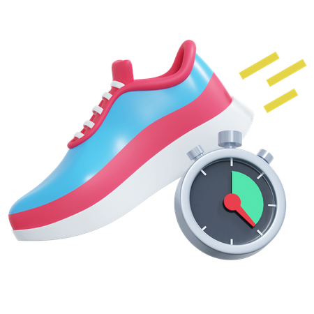 Morning Run  3D Icon