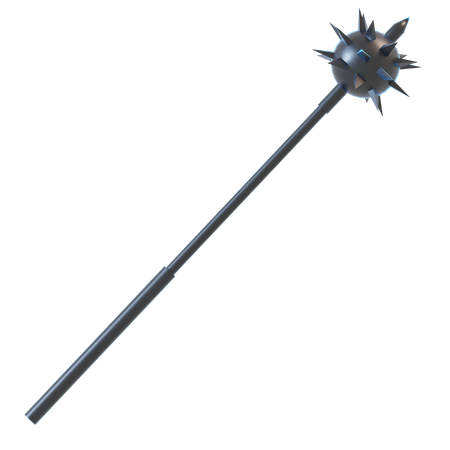 Morningstar Weapon  3D Illustration