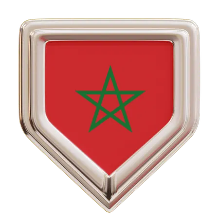 Moroccos National Emblem  3D Icon