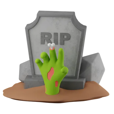 Mort vivant  3D Icon