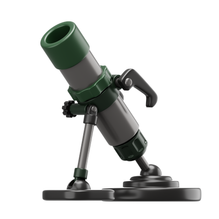 박격포  3D Icon