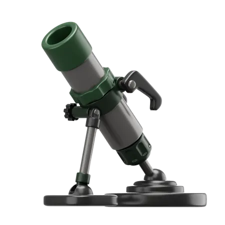 박격포  3D Icon