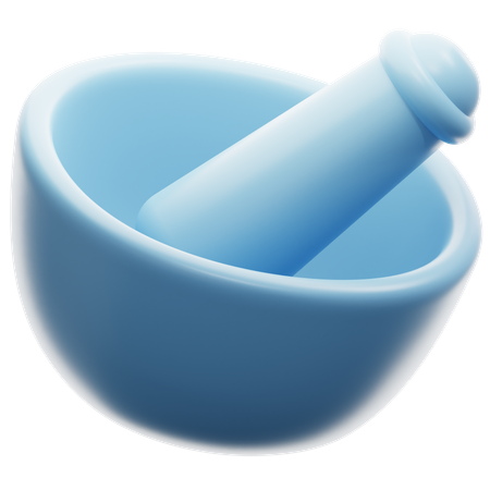 Mortar and pestle  3D Icon