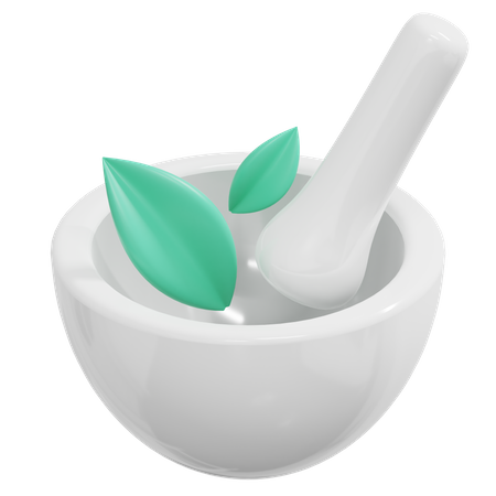 Mortar And Pestle  3D Icon