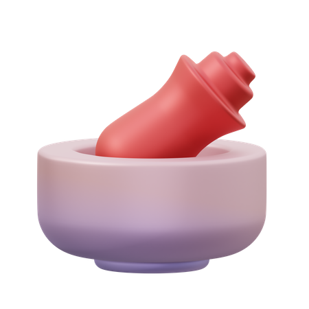 Mortar And Pestle  3D Icon