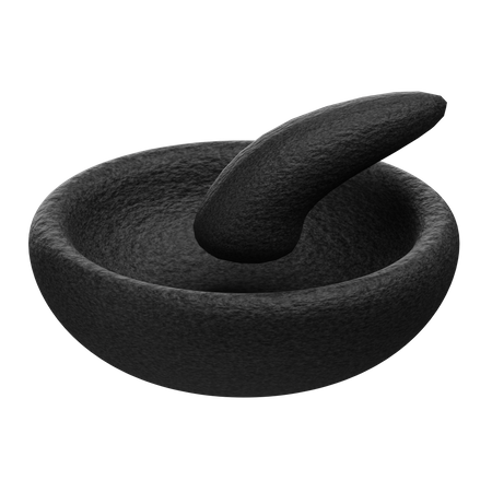 Mortar And Pestle  3D Icon