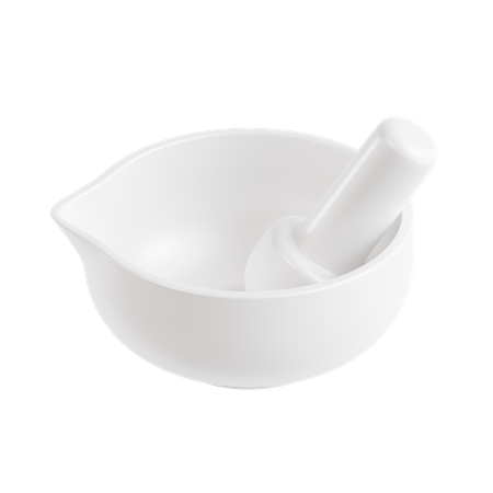 Mortar And Pestle  3D Icon