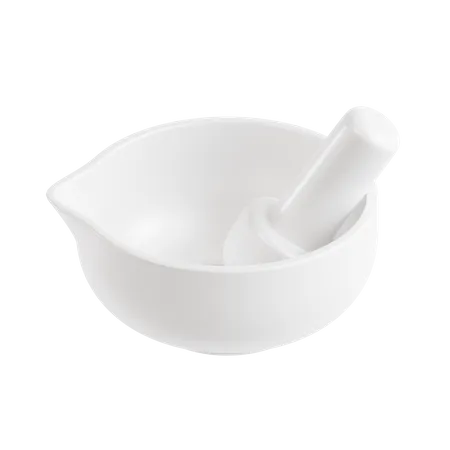 Mortar And Pestle  3D Icon