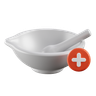 graphics of medicine crusher bowl