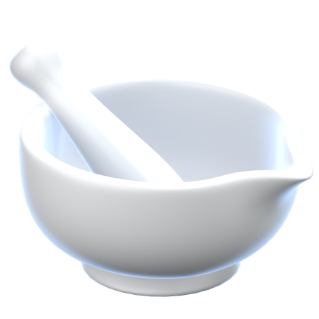 Mortar Bowl  3D Icon