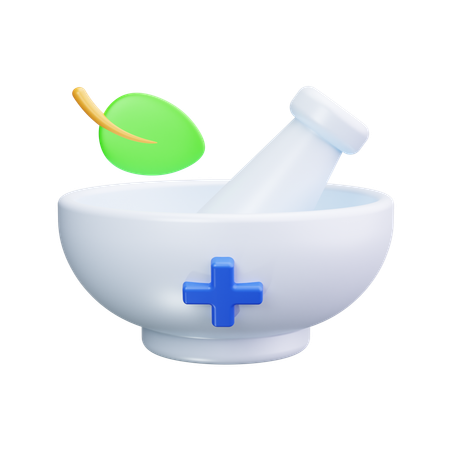 Mortar Bowl  3D Icon