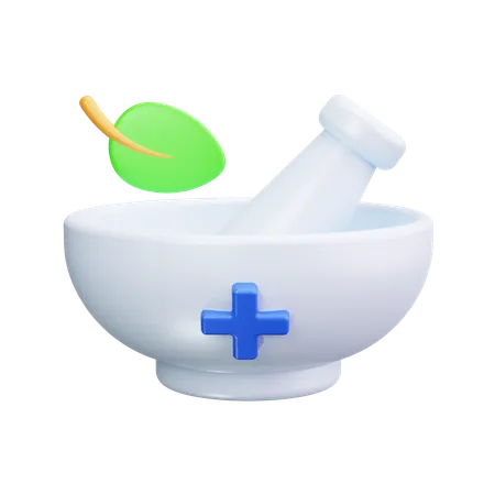 Mortar Bowl  3D Icon